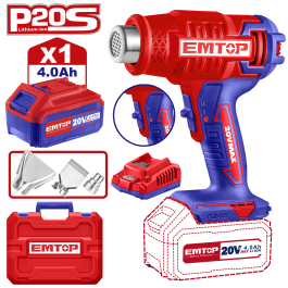 Decapeur thermique 300/550°c° 20v EMTOP EHGN200215