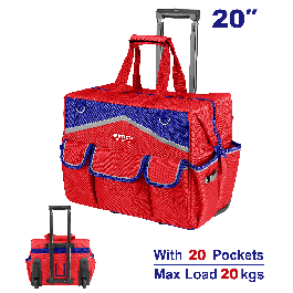 Sac à outils rigide à roulettes EMTOP EHRRTB2013