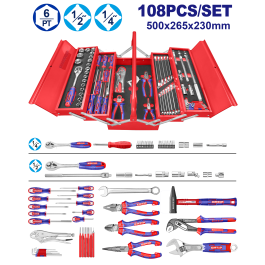 Caisse à outils métalliques 108p EMTOP EHTS00108