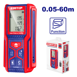Telemetre laser 60m EMTOP ELDD0601