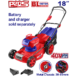 Tondeuse a gazon 40v 460mm EMTOP ELML20185