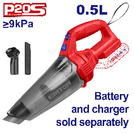 Aspirateur portable 20v sans bat EMTOP ELVC201261