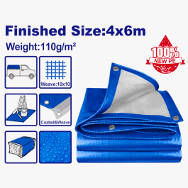 Bâche de protection EMTOP - EMTQ1146 - 4 x 6 m