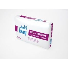 Enduit mince de finition Fix & Finish - KNAUF