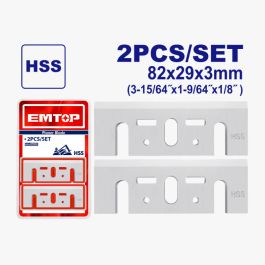  Emtop - EPBE820301 - 2 Lame De Rabot Hss