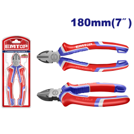Pince coupante 7"/180mm EMTOP EPLRD0711