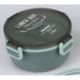 Boîte Lunch Box - Rond - Vert