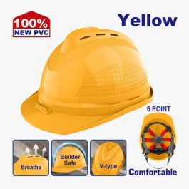 Casque De Sécurité Emtop - ESHT0801 - Jaune