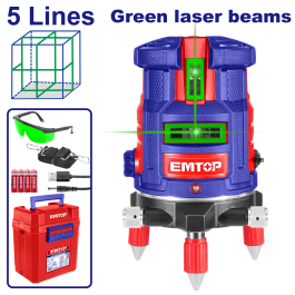 Laser 5 lignes vert 30m EMTOP ESLE53003