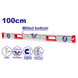 Niveau d'eau alu 100cm EMTOP ESLL310001