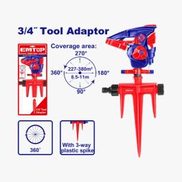 Arroseur Automatique En Plastique Emtop - ESNE13602