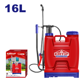 Pulvérisateur à dos 16l EMTOP ESPP41602