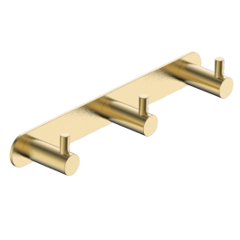 Support Mural Triple Essential Or Brossé