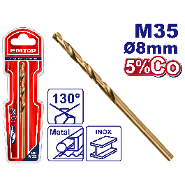 Meches acie m35 hss ø 8mm EMTOP ETDB130801