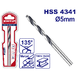 Meche metal hss ø 5mm EMTOP ETDB310502