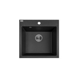 Evier 50x50 alena noir sba710t - Kuchinox