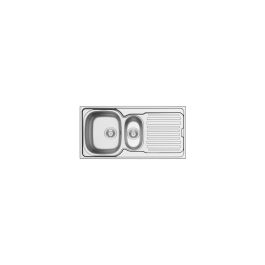 Evier 1 bac as148 100x50 inox - Carino