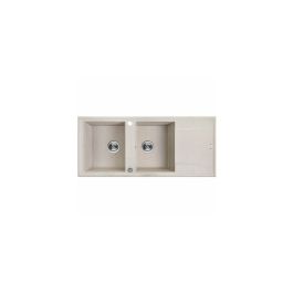 Evier 116x50 megalo beige sbe 421t - Kuchinox