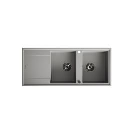 Evier 116x50 megalo gris sbe721t - Kuchinox
