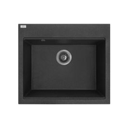 Evier 57x50x21 1bac tau noir sbt710y - Kuchinox