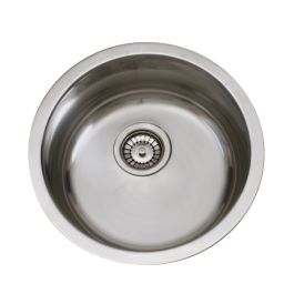 Évier Cuisine Inox 480x160 - 1 Cuve Ovale - Inarel