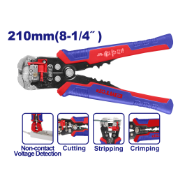 Pince denuder les fils elec 210mm EMTOP EWSP102429