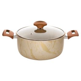 Faitout Ø22 - Winox Série Bronzo avec Couvercle en Aluminium