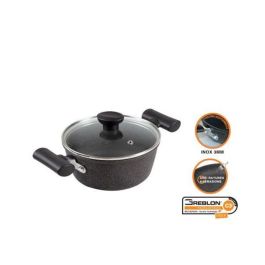 Faitout EXTRÊME - COOKART - Aluminium Sablé - Gris - 18 cm