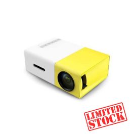 Projecteur Compact LCD - YG-300 – 600 Lumens - Jaune