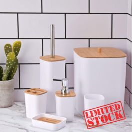 Accessoires salle de bain B-H44-75 - Blanc