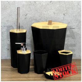 Accessoires salle de bain B-H44-73 - Noir