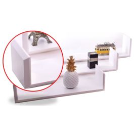 Trio d'Étagères Décoratives Murales Blanches Razer Blade