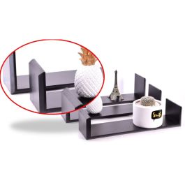 Trio d'étagères décoratives murales - Razer blade – Noir