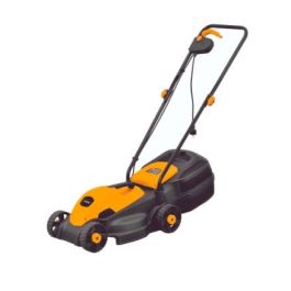 Tondeuse à gazon électrique Hoteche G840311 - 320 mm - Jaune et noir