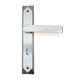 Ensemble Béquille GARDENIA sur plaque Satiné PT STAP