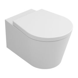 Cuvette WC suspendue Sanitana Glam sans bride  - abattant soft