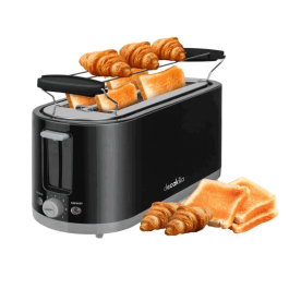 Grille-pain Decakila KETS011B - 1200W - Noir