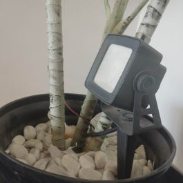 SPOT A PIQUET GRIS COB 6W 6500K 220V IP65