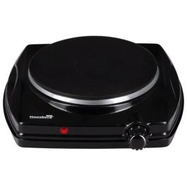 PLAQUE DE CUISSON ELECTRIQUE 1 FEU HAUSBERG 1500W NOIR