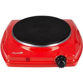 PLAQUE DE CUISSON ELECTRIQUE 1 FEU HAUSBERG 1500W ROUGE