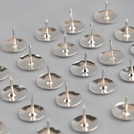 300 Clou d'ameublement - Pinesse - Clous tapissiers - 10x10mm argent
