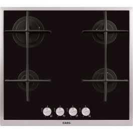 Plaque de cuisson au gaz avec surface en verre AEG 4FG 60 CM - HG694340XB