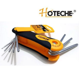 Jeu de clés Torx 8 pcs - 261009 - HOTECHE