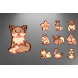 Veilleuse Pour Enfants et Bébés - 3D - Bois - V2