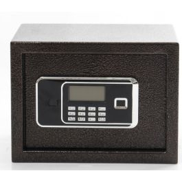 Coffre-fort 26 cm - Marron - 11 kg - 38x26x26 cm