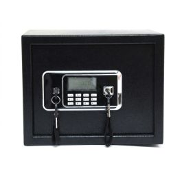Coffre-fort 30 cm - Noir - 14 kg - 38x30x30 cm