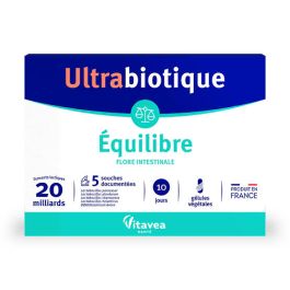 VITAVEA Ultrabiotique Équilibre Complément Alimentaire 10 Gélules