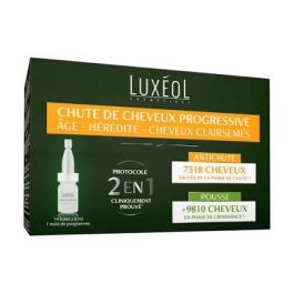 LUXÉOL Soin Chute de Cheveux Progressive 2 en 1