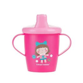 Canpol Tasse Inversable Rose 250 ml - Repas Bébé