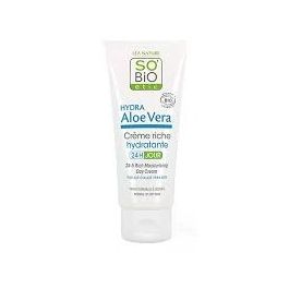 Crème Riche Hydratante So' Bio Etic 50ml - Peaux Sèches
